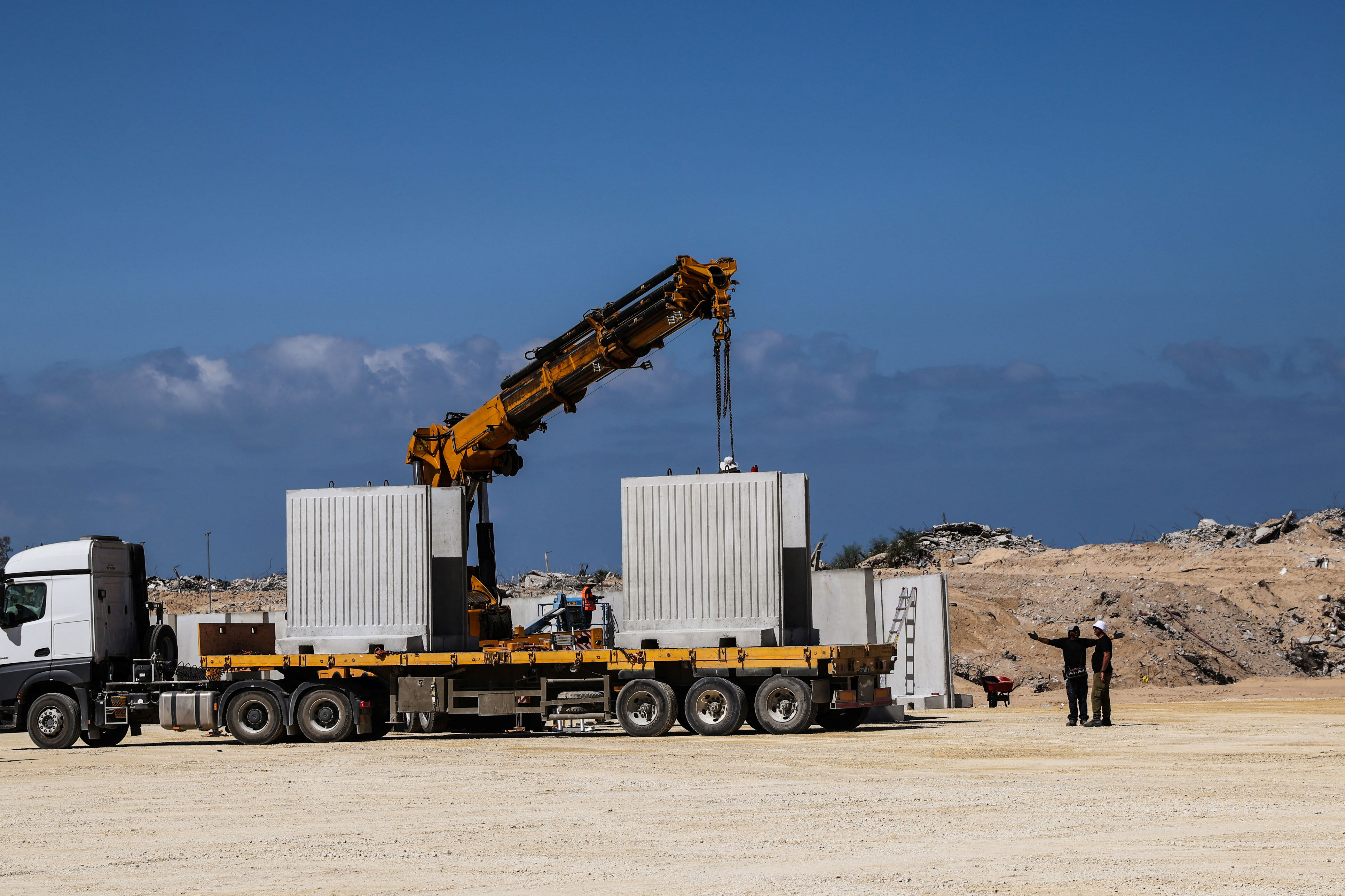 IDF confirms building massive sand barrier dividing Gaza after satellite imagery emerges