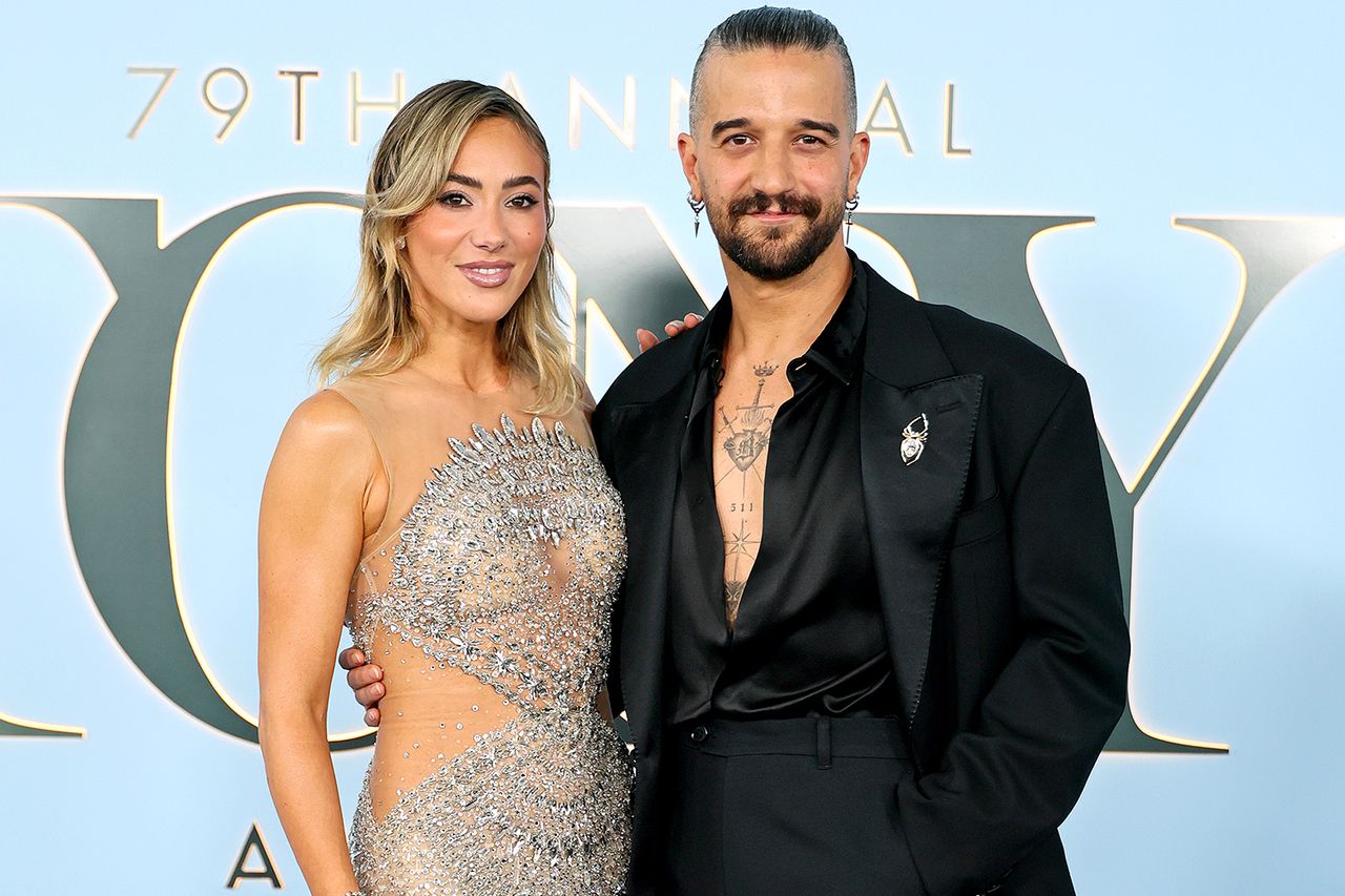 BC Jean and Mark Ballas attend the 79th Annual Tony Awards