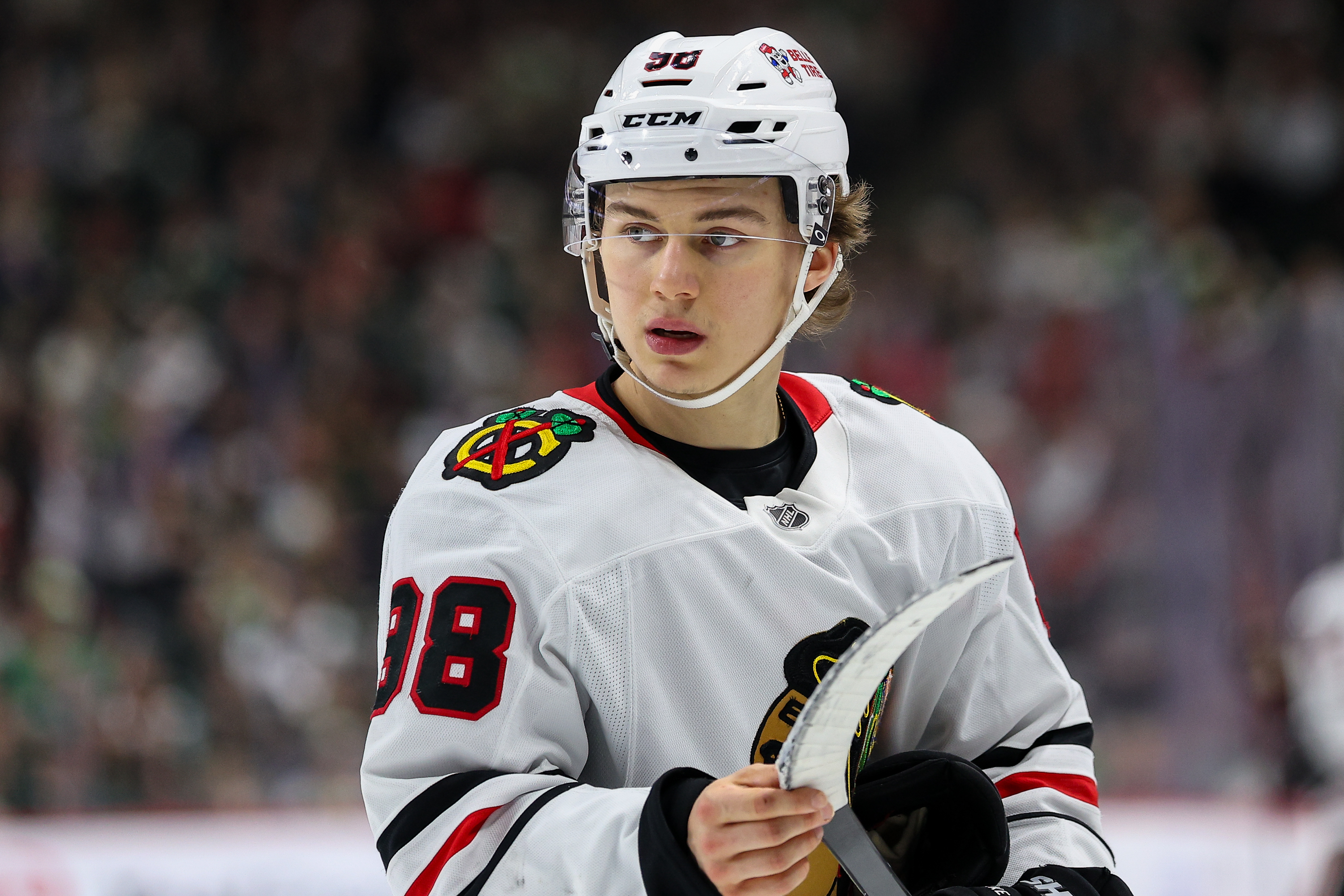 Blackhawks legend Patrick Kane gets ‘come back’ plea from Connor Bedard