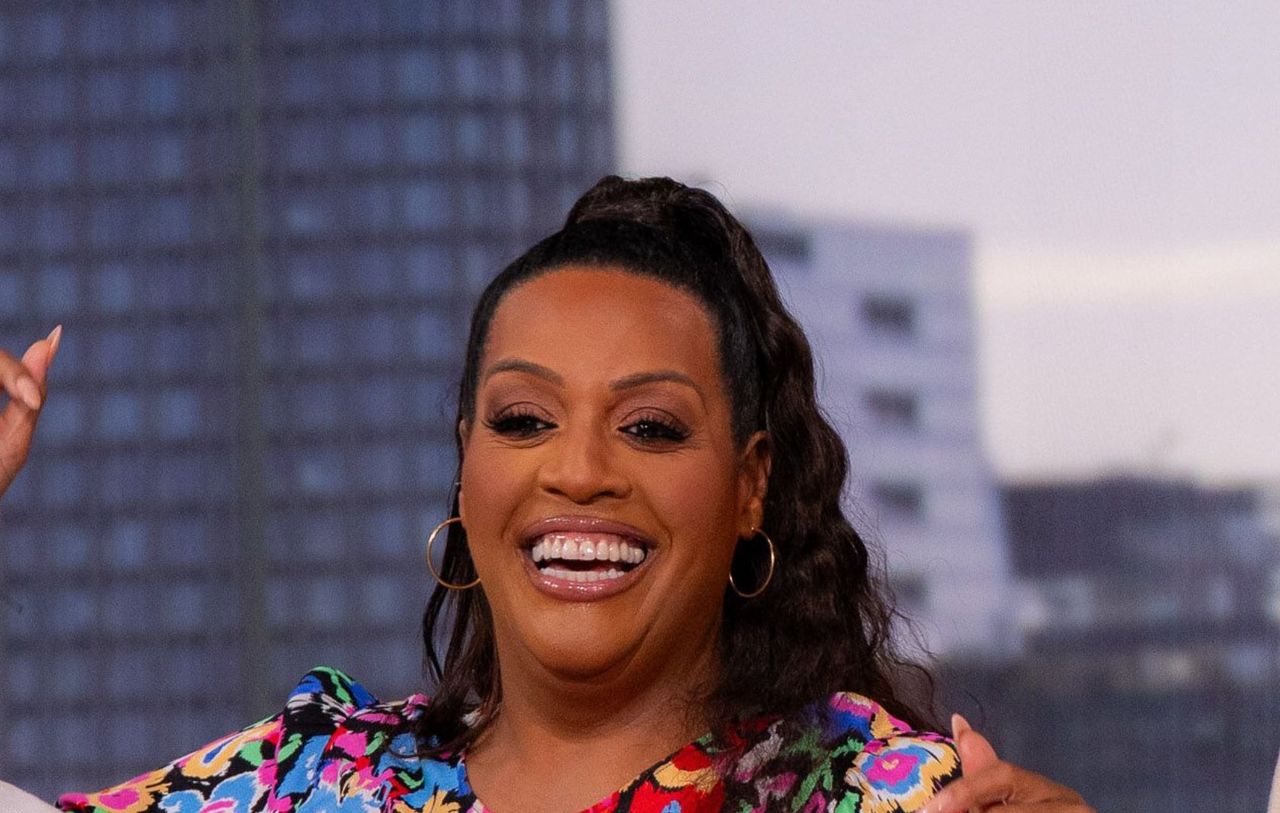 Alison Hammond's vibrant floral Rixo dress is perfect for weddings – and it's now almost half price