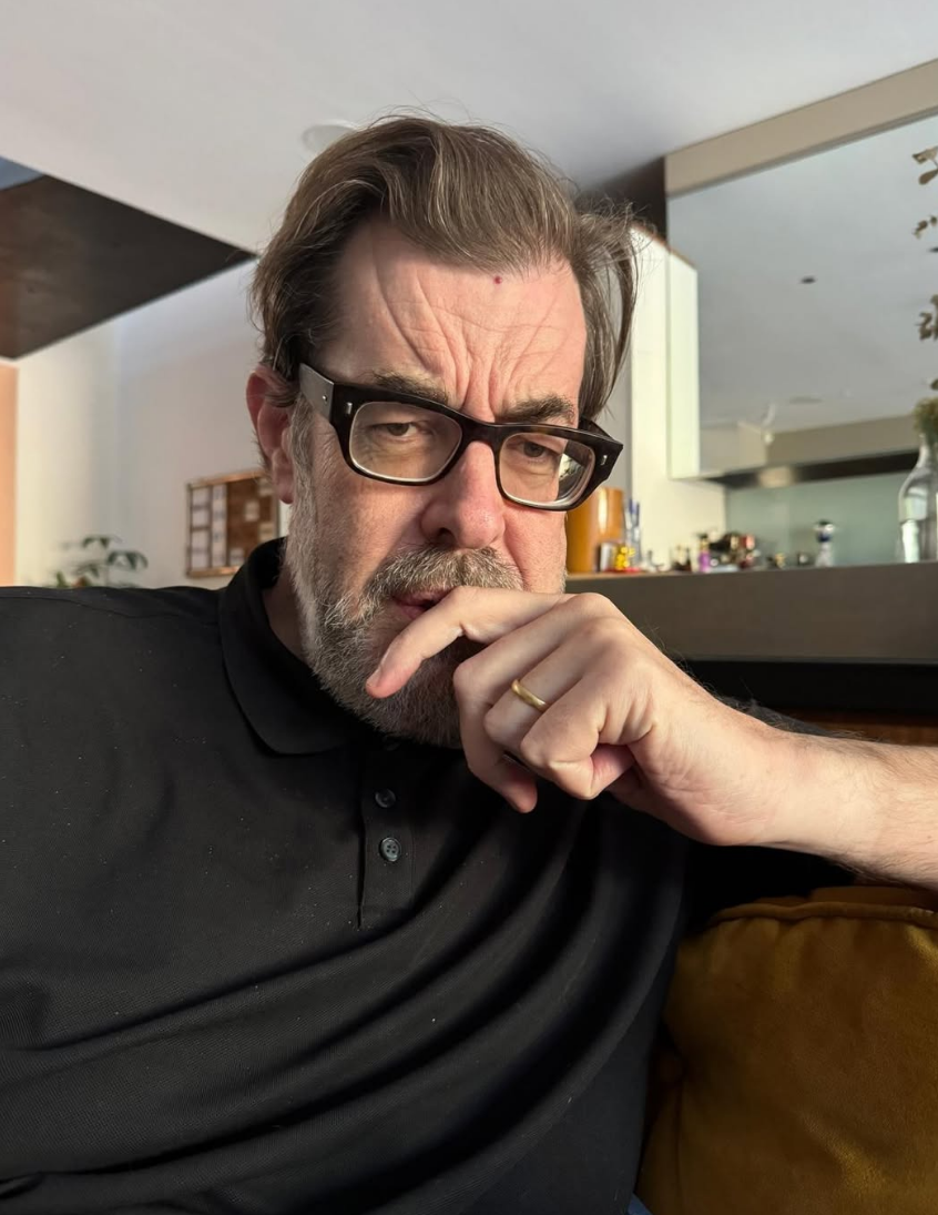 Richard Osman poked fun at the Andy Burnham comparisons (Instagram)
