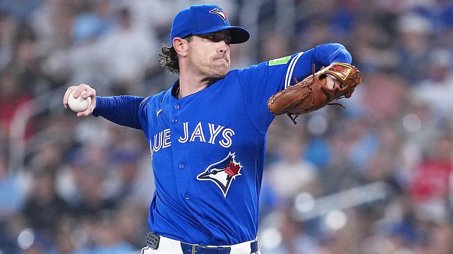 Toronto Blue Jays starting pitcher Shane Bieber