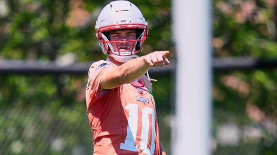 Patriots QB Drake Maye