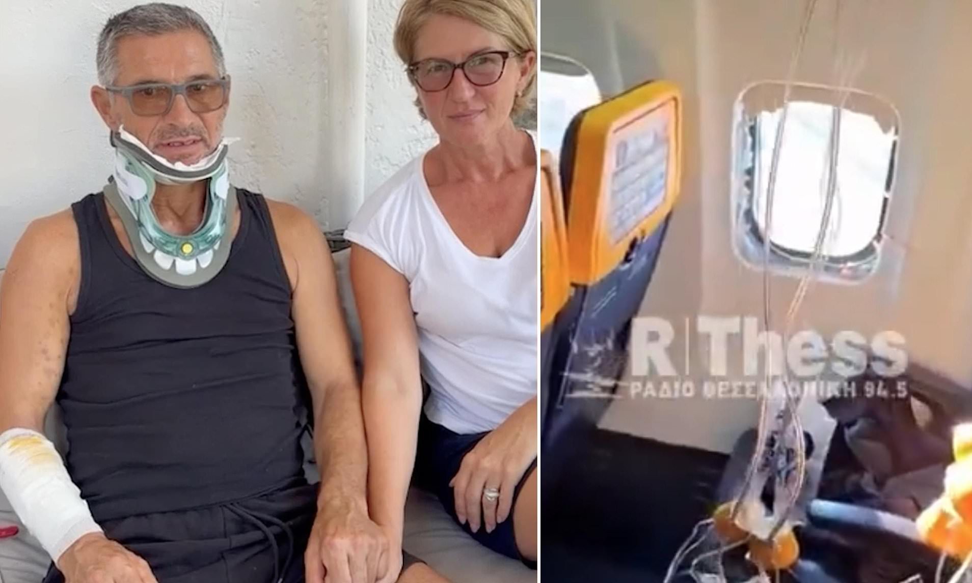 Ryanair passenger describes being sucked out of window mid flight