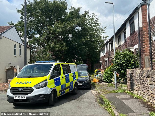 Police were called to Mrs Carter's home in Macclesfield, Cheshire following the discovery of her body on July 18, 2025