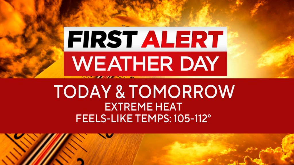 Tuesday, Wednesday are First Alert Weather Days in North Texas for extreme heat