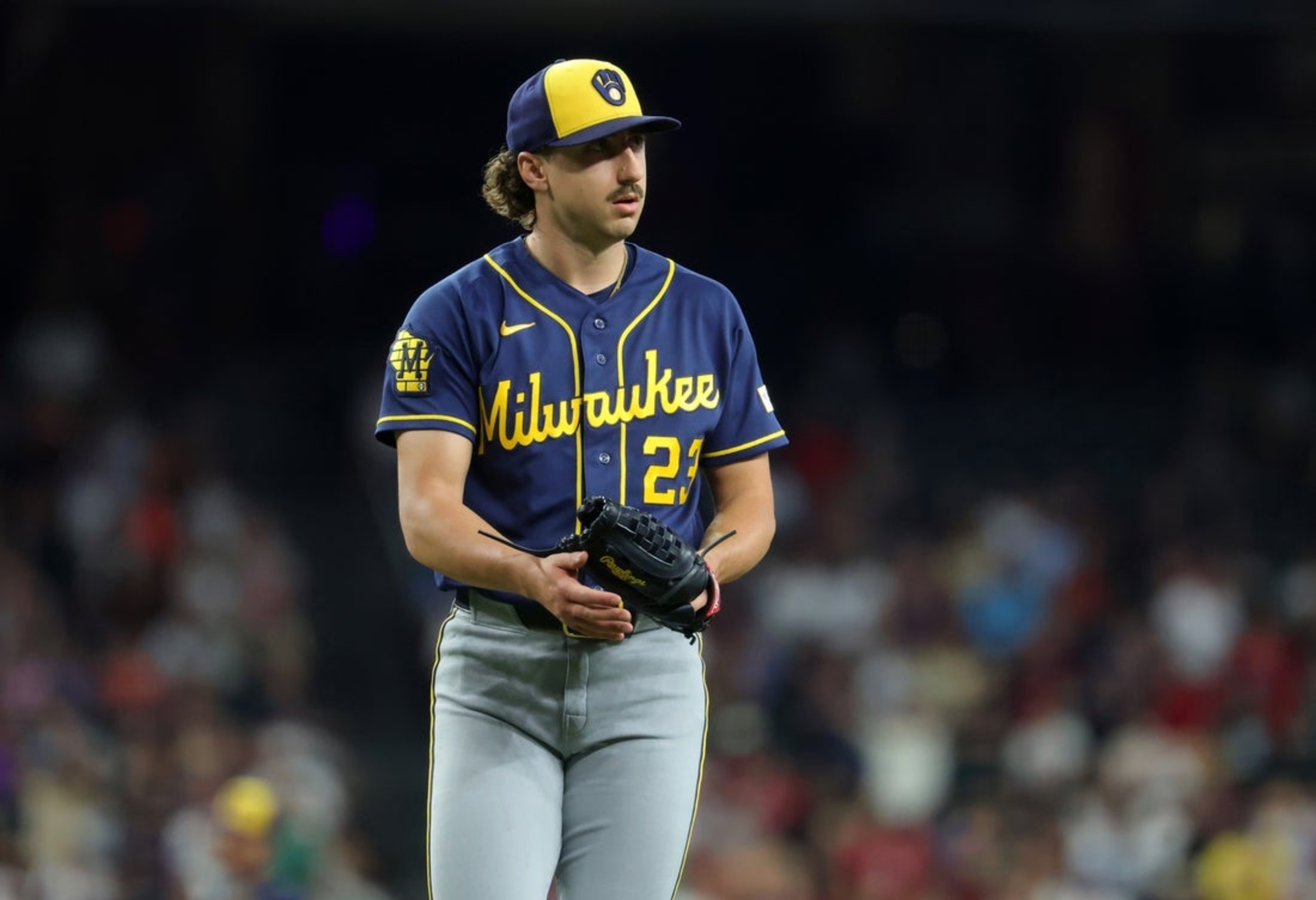 Brewers' Brandon Sproat, former Mets prospect, takes aim at New York