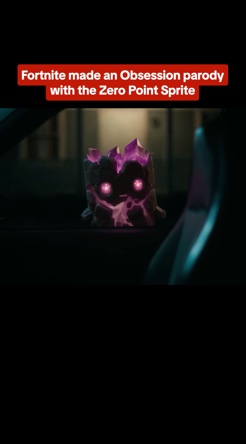 Fortnite made an Obsession parody with the elusive Zero Point sprite