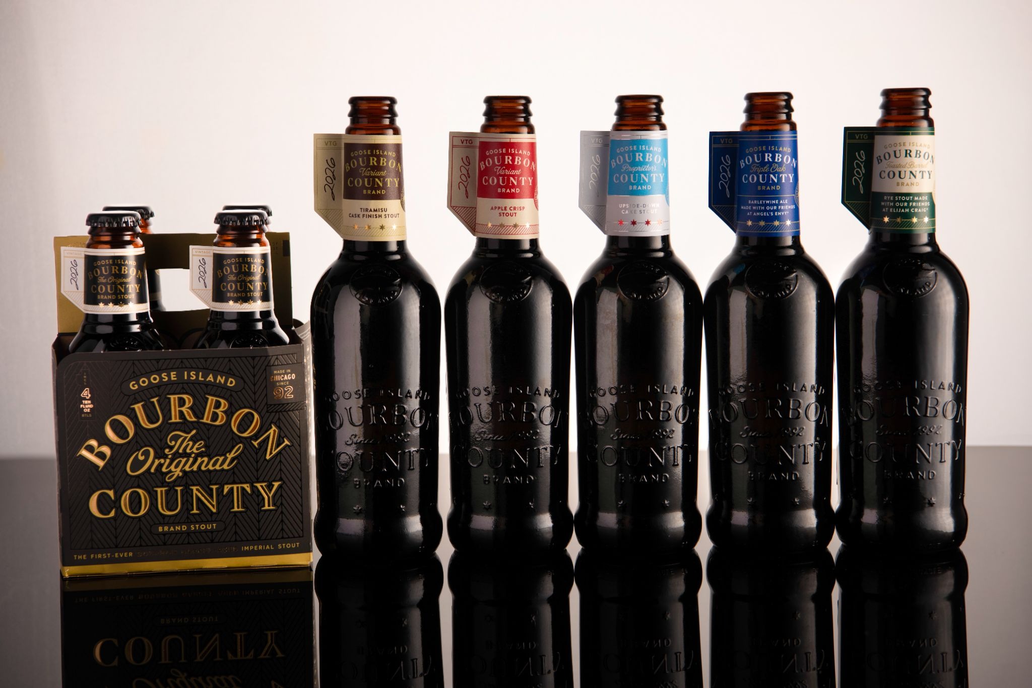 Goose Island Announces 2026 Bourbon County Brand Family Details