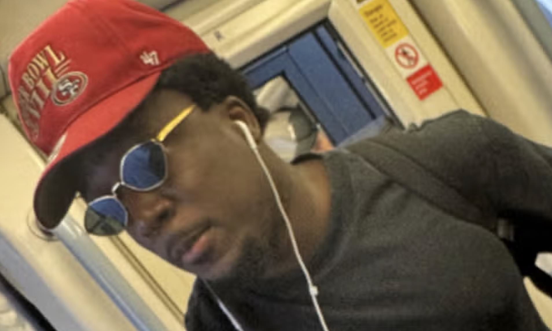 Police hunt man wearing Super Bowl baseball cap after woman sexually assaulted on Jubilee line train