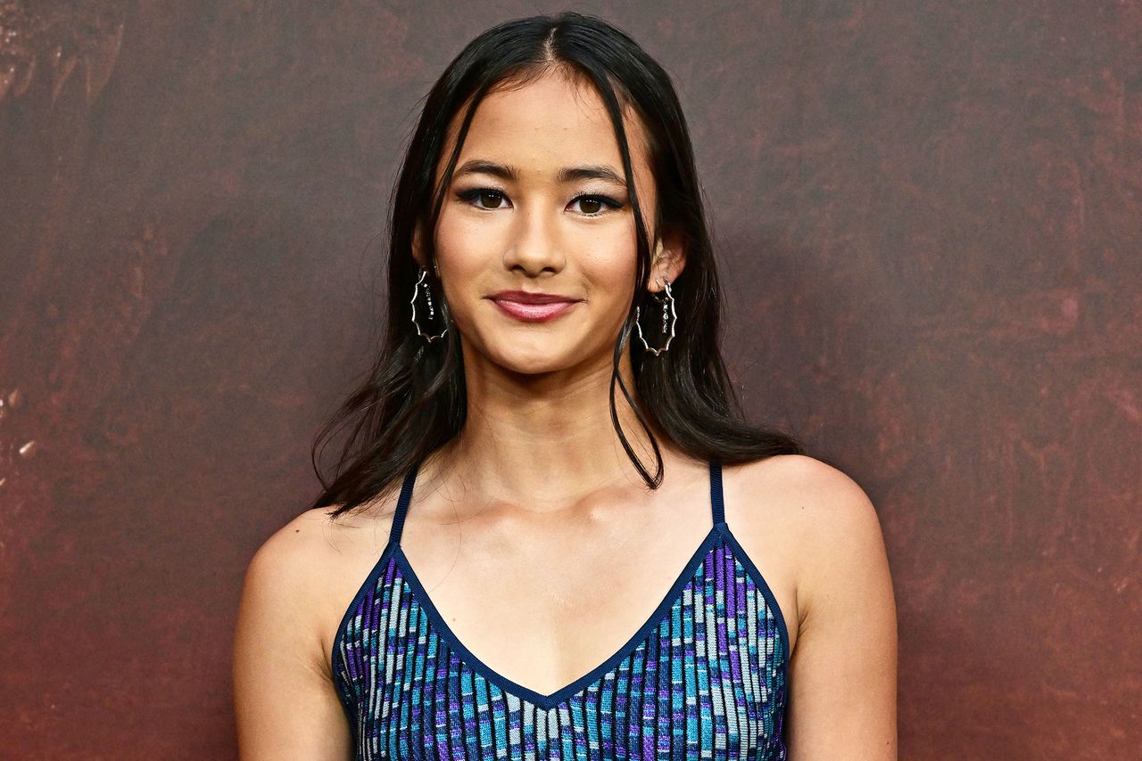Actress Kaylee Hottle attends the world premiere of