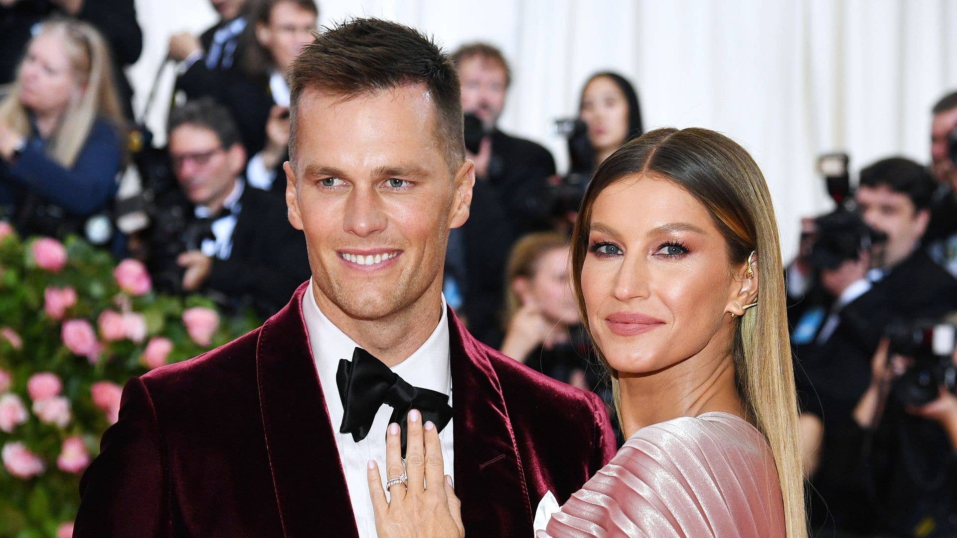 NEW YORK, NEW YORK - MAY 06: Gisele BÃ¼ndchen and Tom Brady attend The 2019 Met Gala Celebrating Camp: Notes on Fashion at Metropolitan Museum of Art on May 06, 2019 in New York City. (Photo by Dimitrios Kambouris/Getty Images for The Met Museum/Vogue)