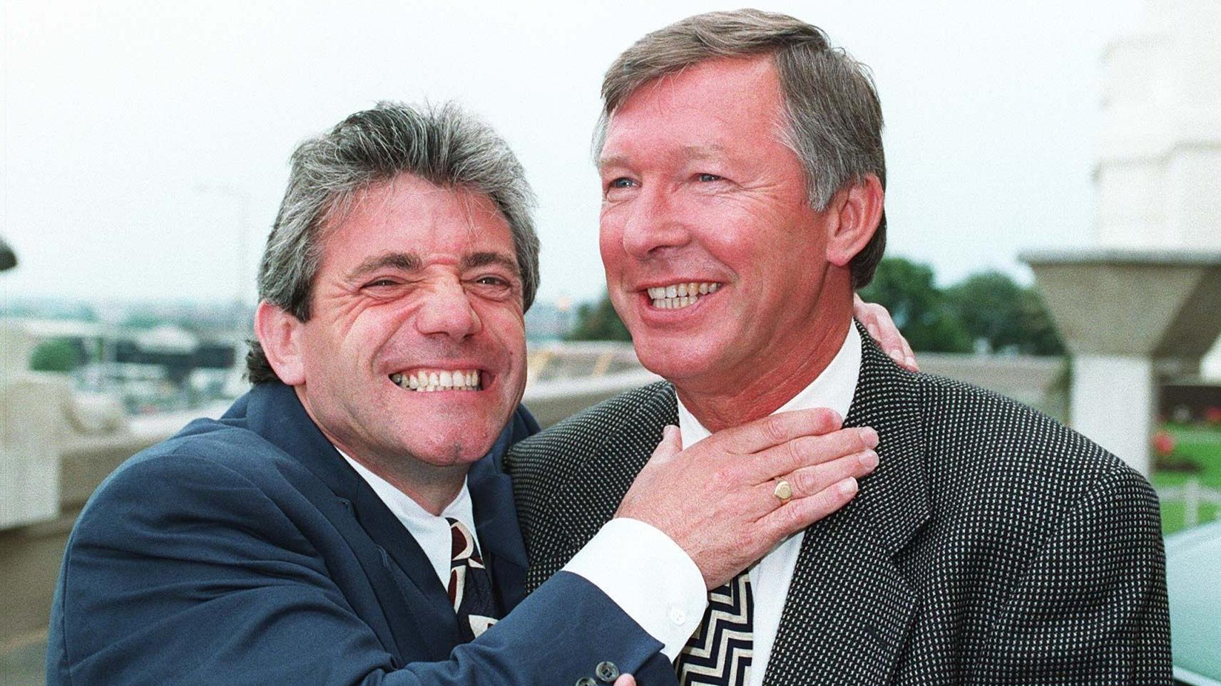Keegan and Ferguson were involved in managerial battles while in charge of Newcastle United and Manchester United respectively