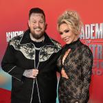Jelly Roll, Bunnie Xo at the 60th Academy Of Country Music Awards held at the Ford Center at The Star on May 08, 2025 in Frisco, Texas.