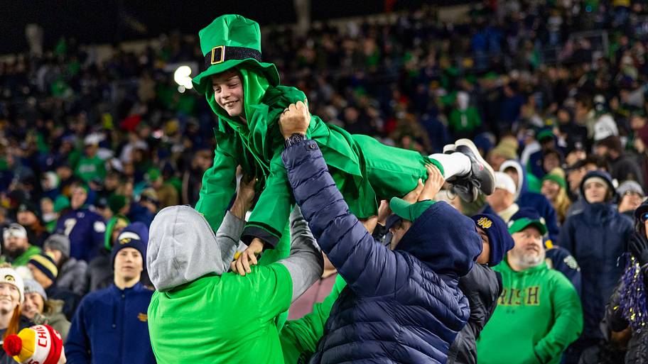 Notre Dame fans are backing 2026 hype in the boldest way possible