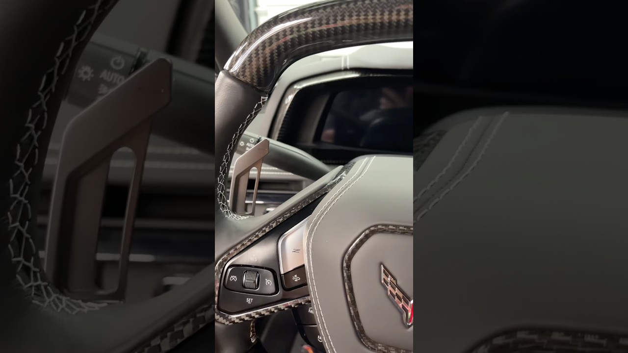 C8 Corvette Z06 paddle shifter dilemma