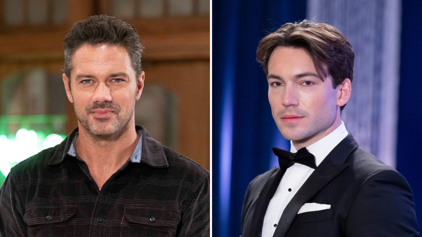 Ryan Paevey and Rory Gibson on 'General Hospital'
