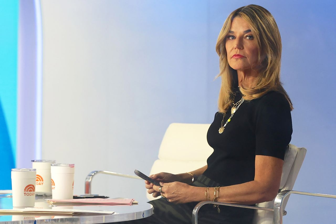 Savannah Guthrie is seen at the