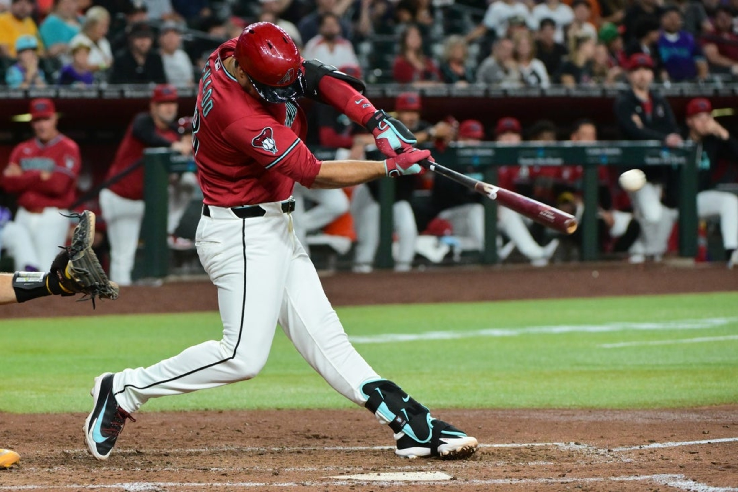 Fresh off milestone, D-backs' Nolan Arenado takes aim at A's
