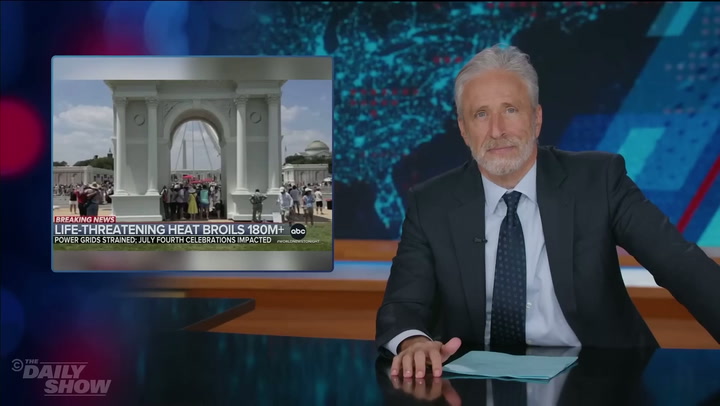 Jon Stewart Uses Image to Criticize Trump’s Biggest Failure