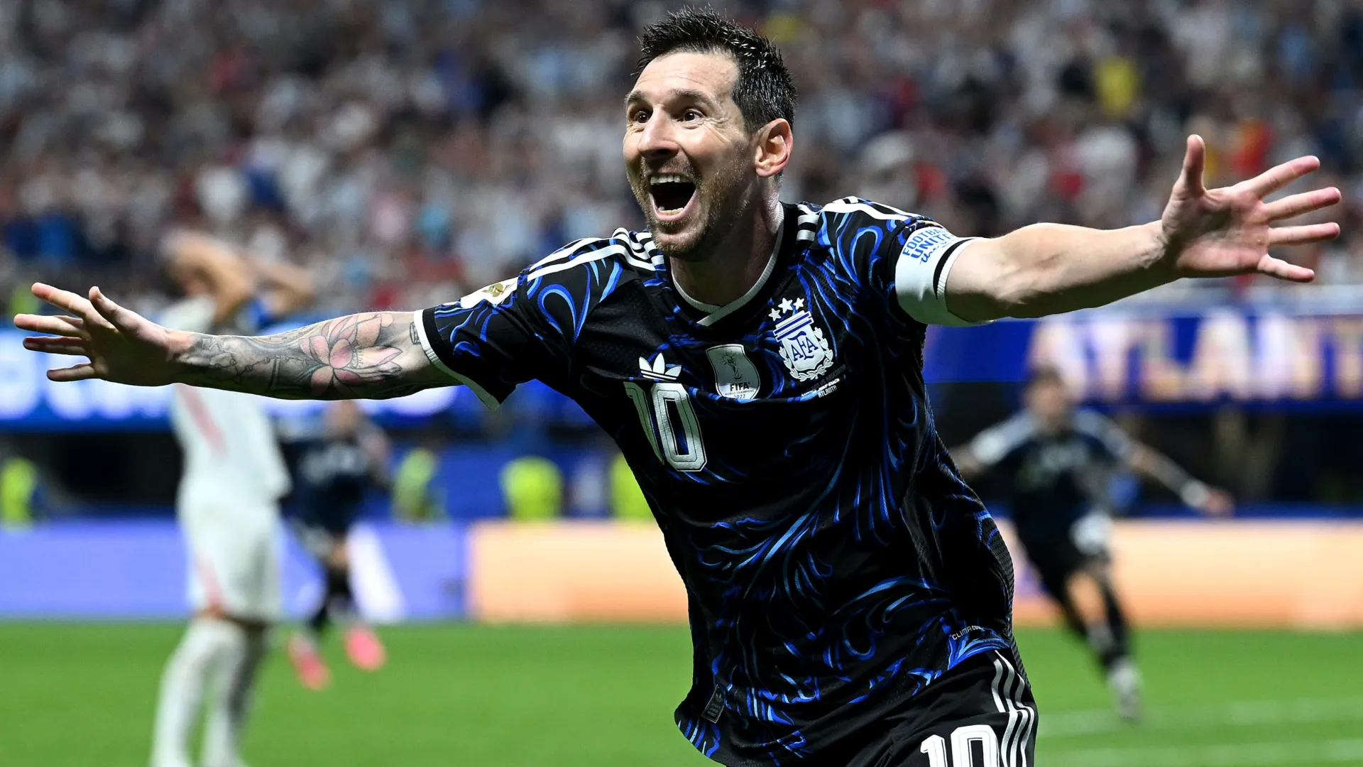 Messi posted after the semifinal