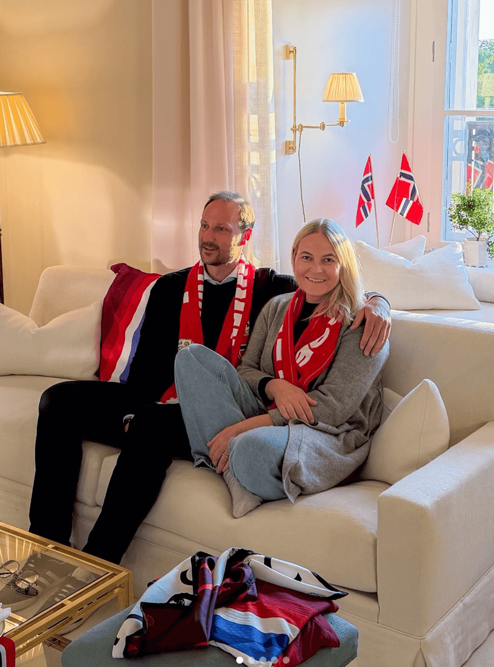 Crown Princess Mette-Marit, Crown Prince Haakon | Source: INSTAGRAM: @DETNORSKEKONGEHUS