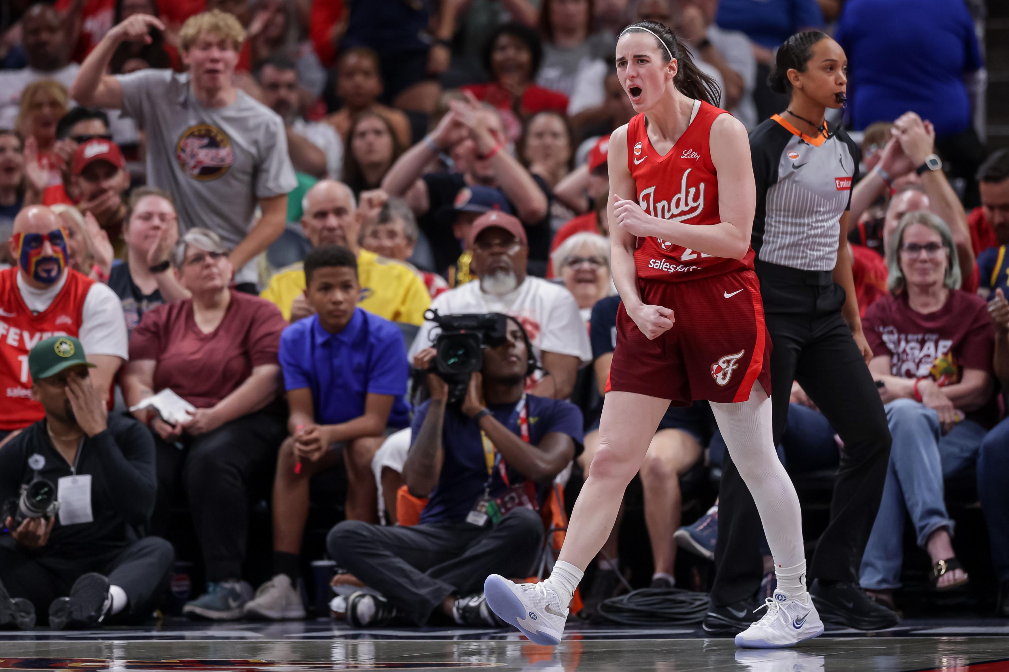 Caitlin Clark and Kayla McBride each won a major WNBA award