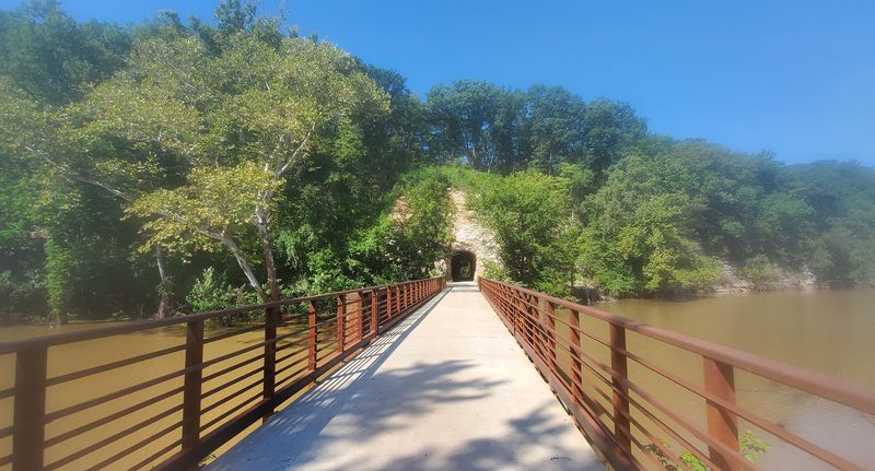 The Katy Trail Through Town