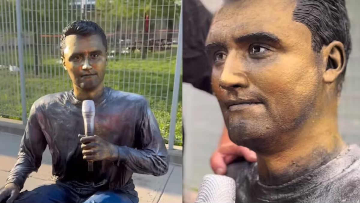 Artist behind viral, $100K Charlie Kirk statue to go up in Times Square says it has no buyers