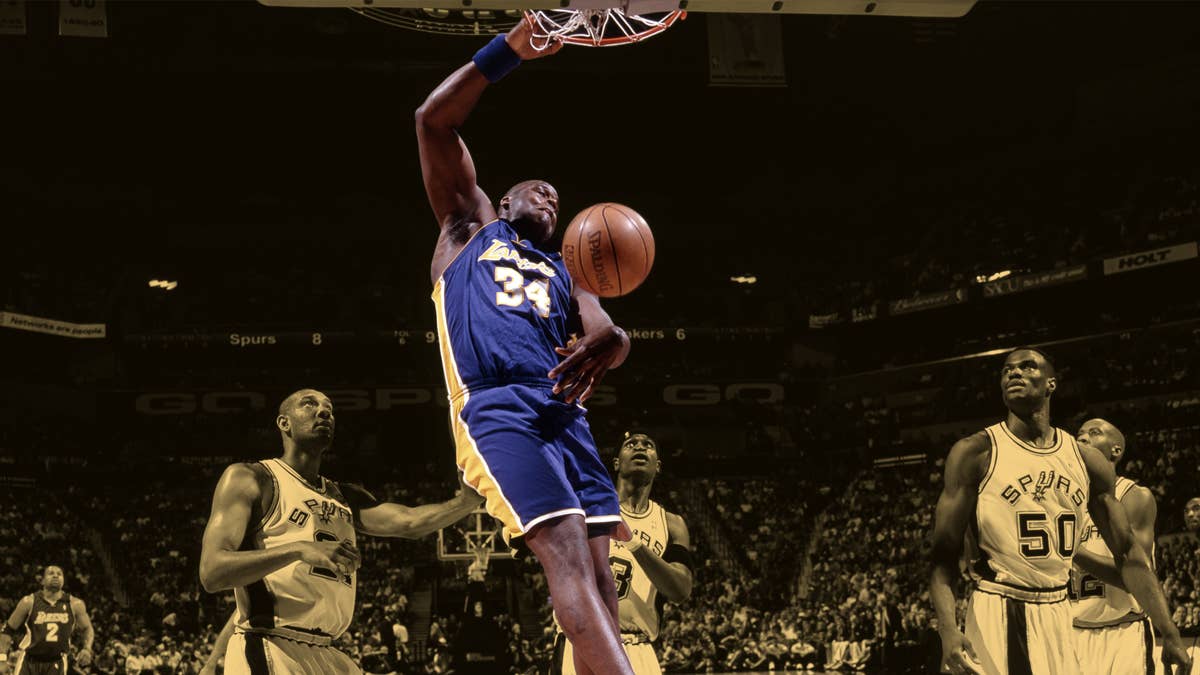 The only training I need is players that know their role and give me the ball - Shaq wasn't taking responsibility for Lakers' 2003 failure