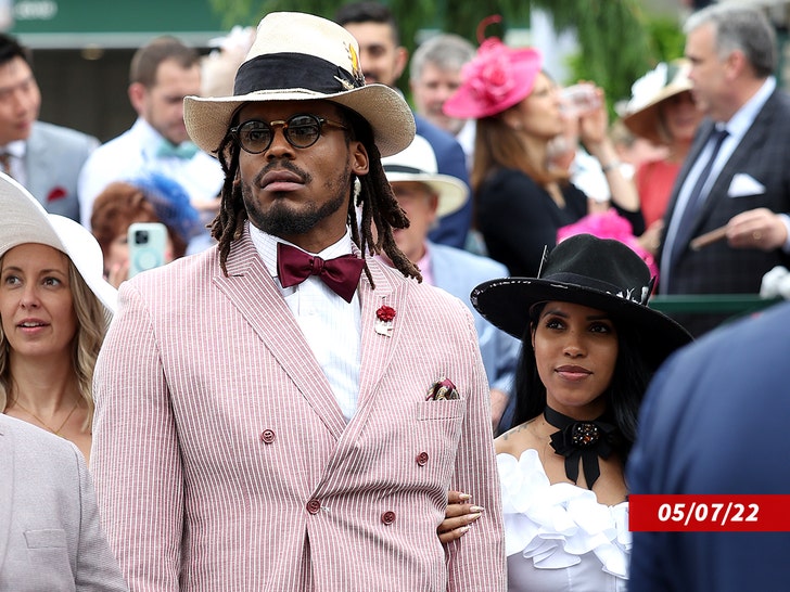cam newton jasmin brown kentucky derby