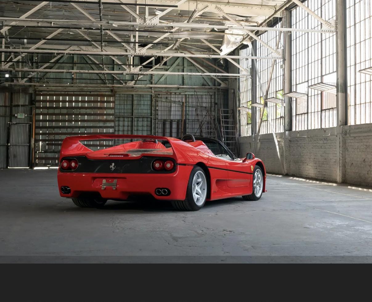 Mike Tyson's Former Ferrari F50 Heads to RM Sotheby's Monterey Sale