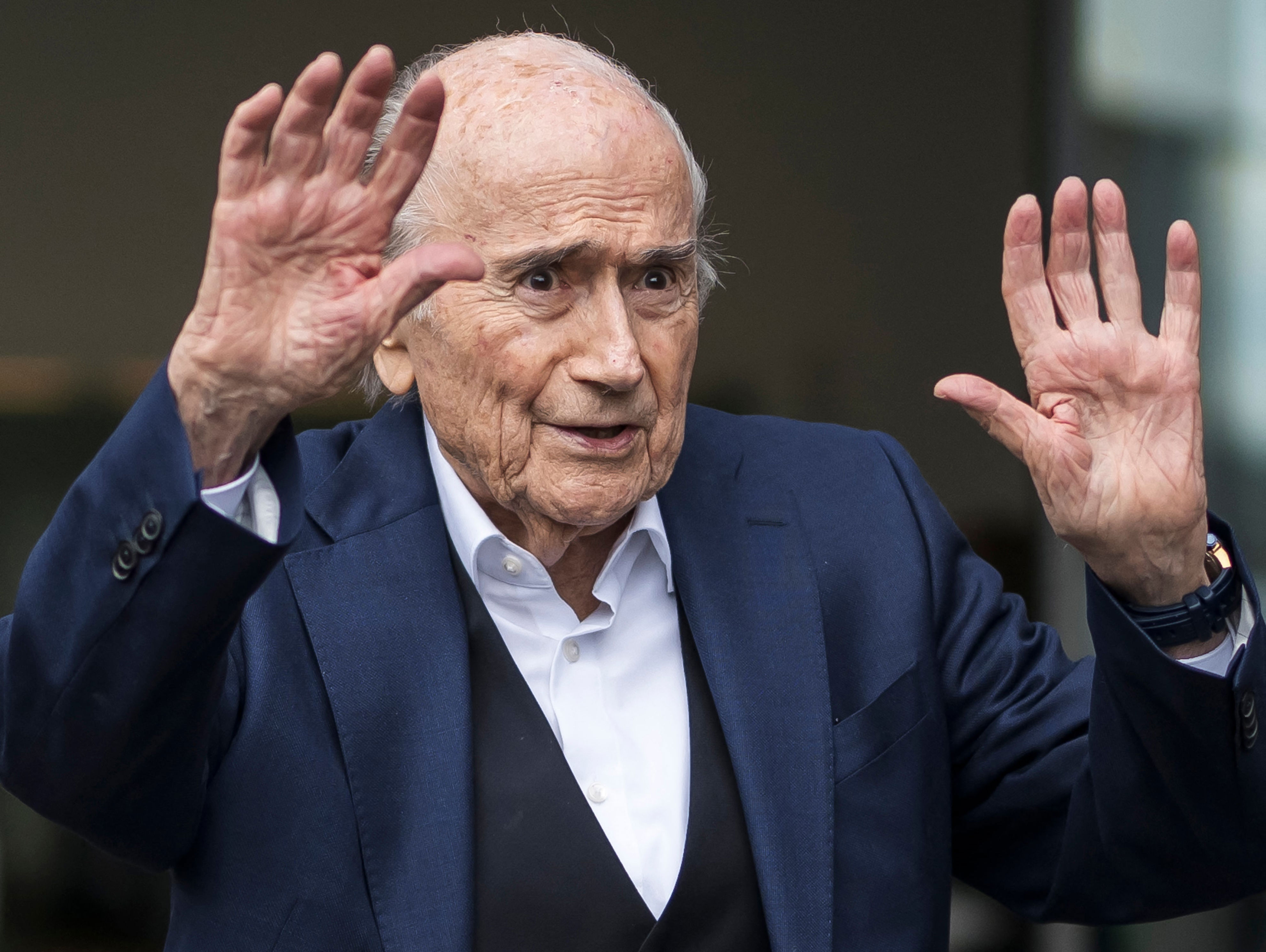 Sepp Blatter is no fan of his successor Infantino (AFP/Getty)