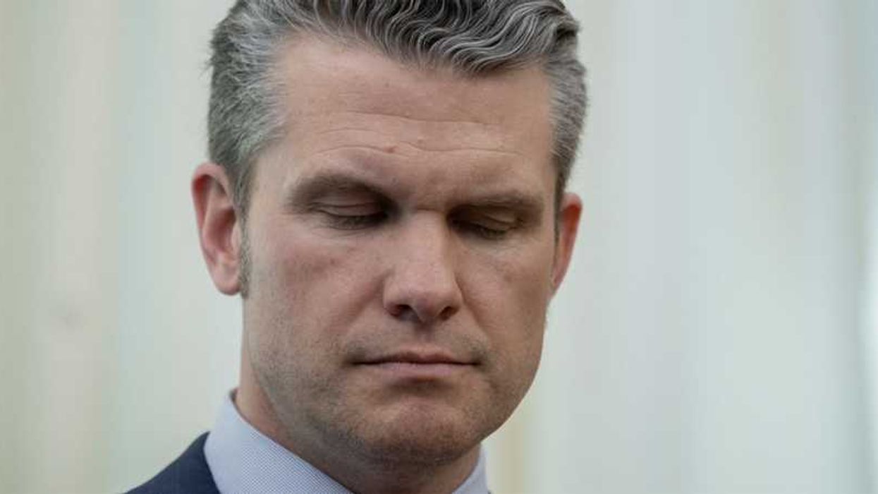 Pete Hegseth (Photo by Carlos Barria for Reuters)
