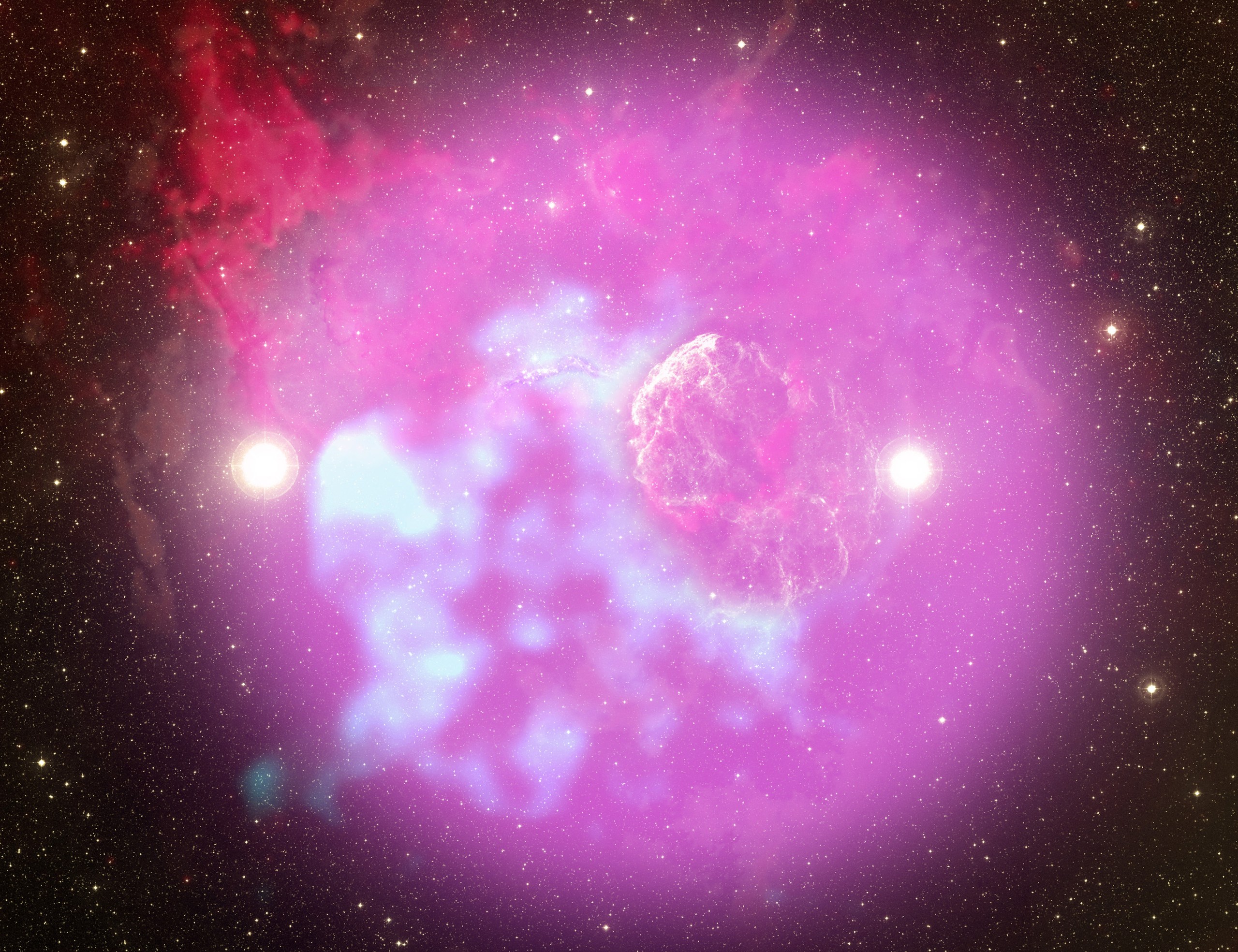 Is this the first known binary system to produce two supernova remnants?