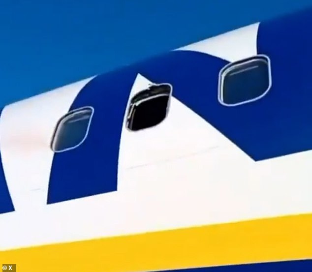 Mr Karović spoke of hearing a loud bang 'like a bomb' as the jet's window was shattered