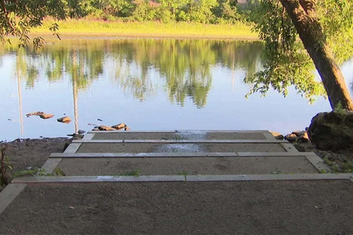 Charles River at Millennium Park in West Roxbury