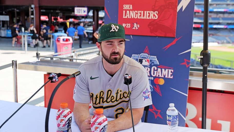 Athletics catcher Shea Langeliers