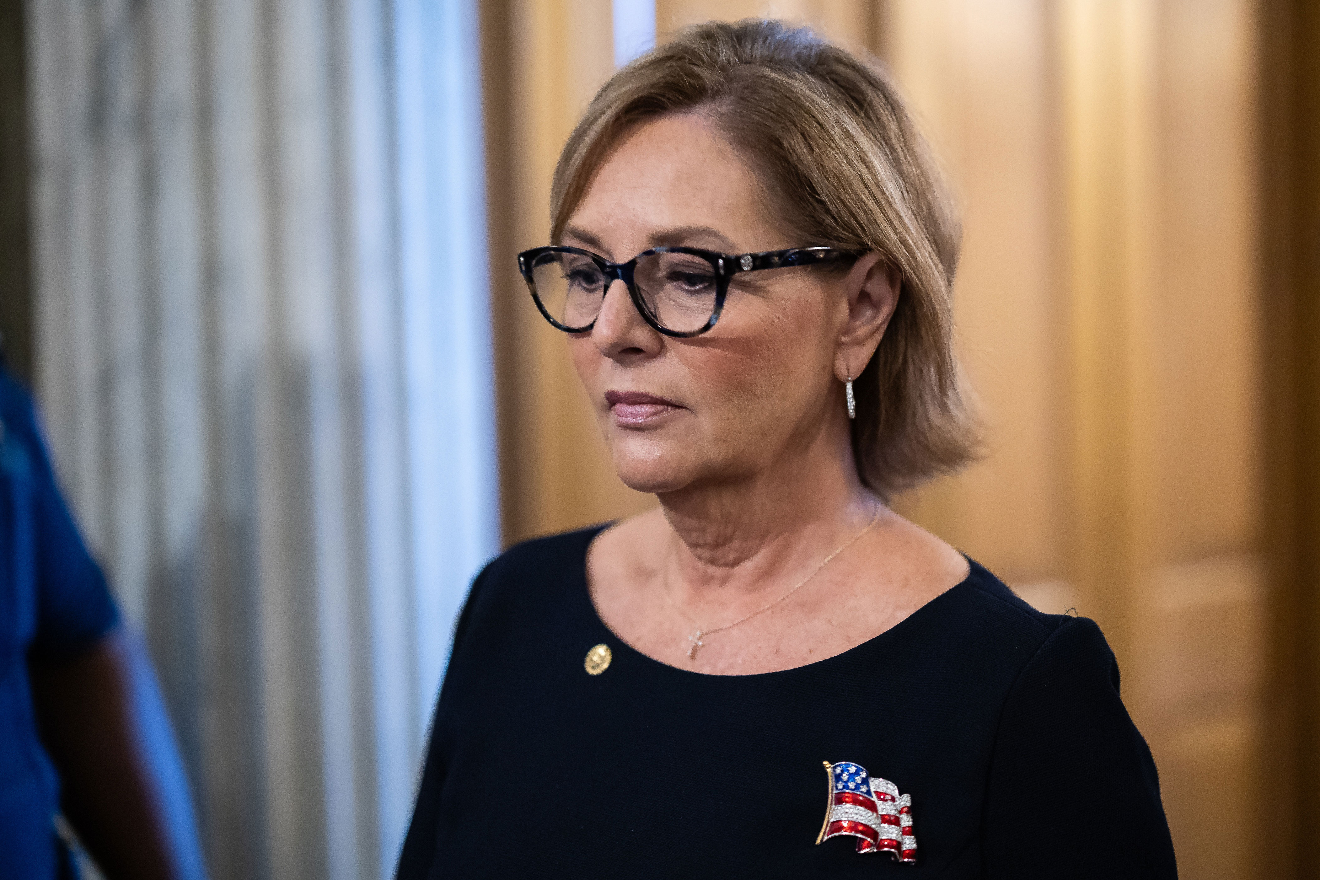 Sen. Darline Graham (R-S.C.) arrives for a vote at the U.S. Capitol on July 20, 2026.