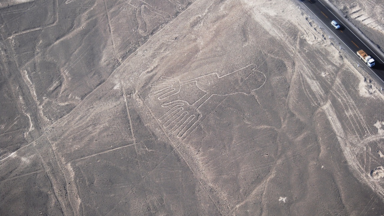 AI found 303 hidden Nazca figures, including a killer whale gripping a knife