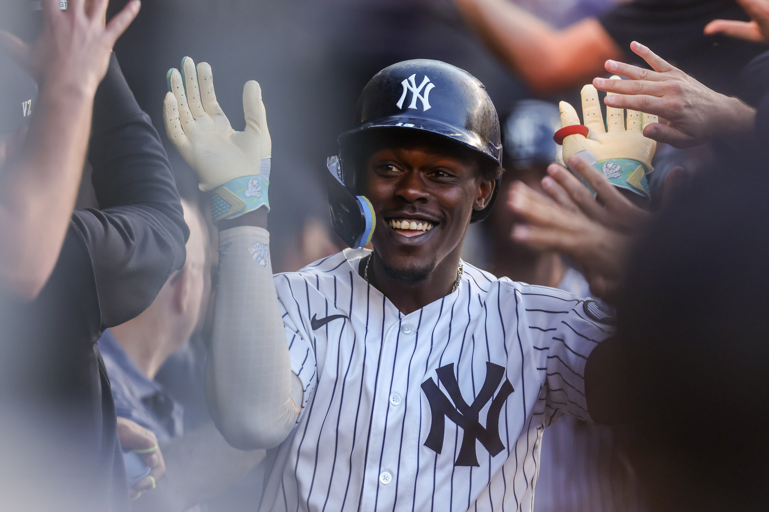New York Yankees second baseman Jazz Chisholm Jr.