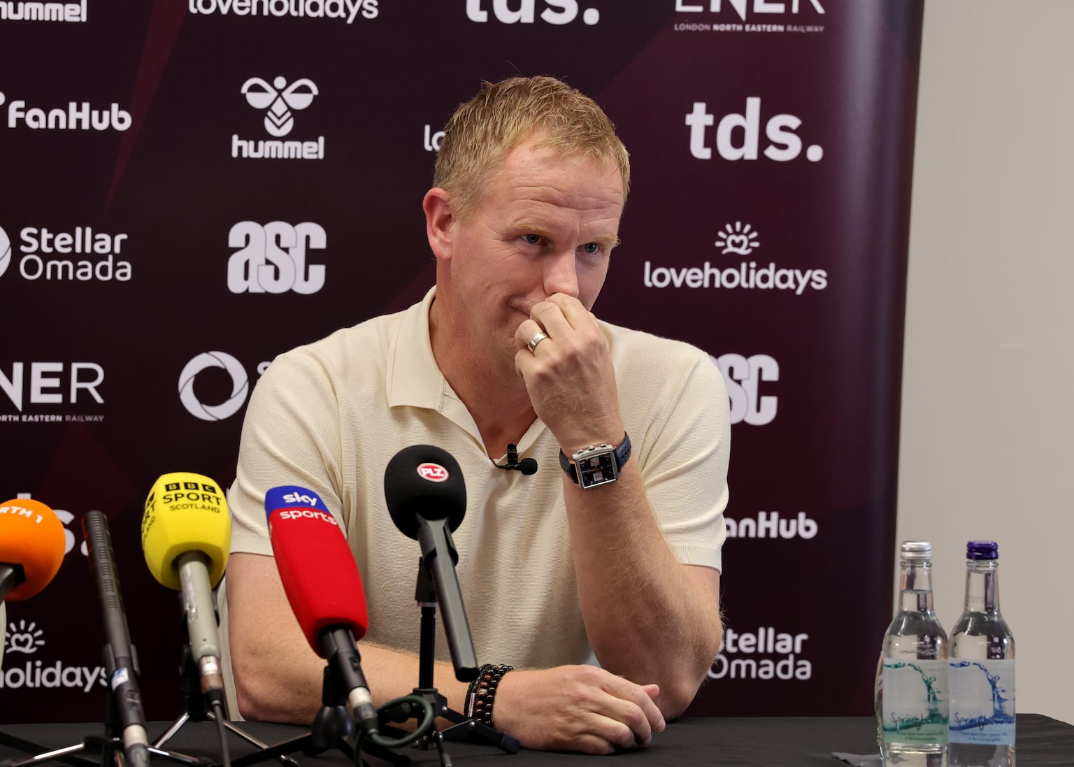 Wouter Vrancken admits Hearts 'killed by set-plays' against Sturm Graz