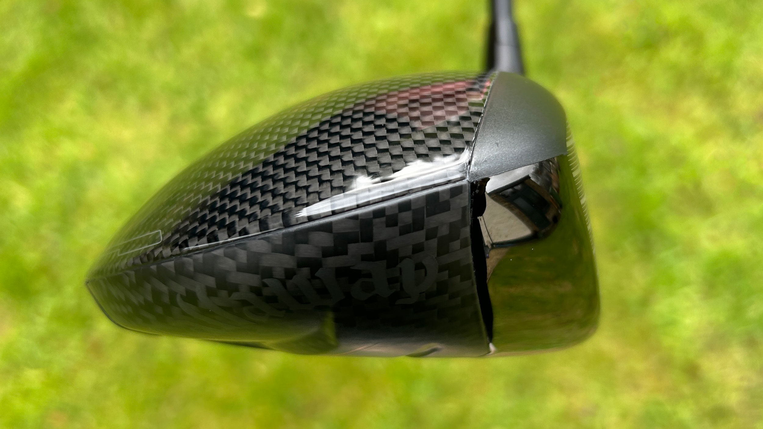 Callaway Triple Diamond Max driver toe