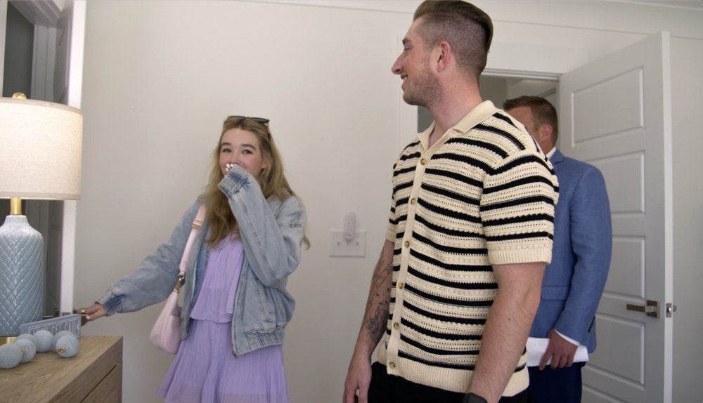 Dooley teases Dupree that she'll need to have a yard sale to sell off her large collection of clothes that likely wouldn't fit in the home's closets.
