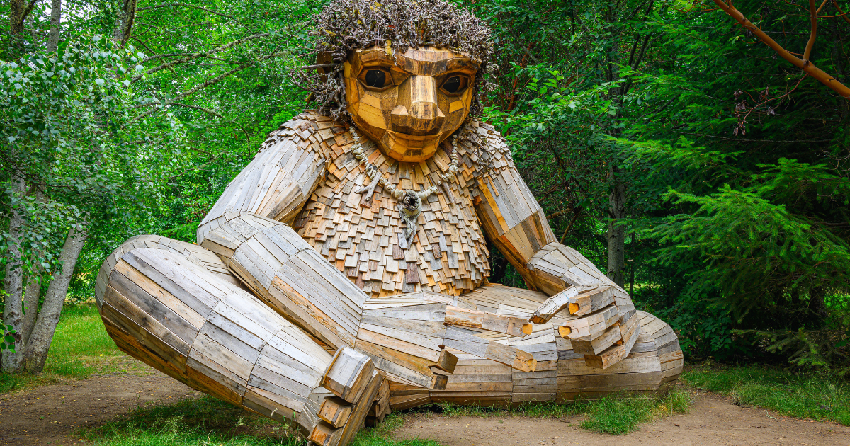 I went searching for America's giant trolls and found pure magic