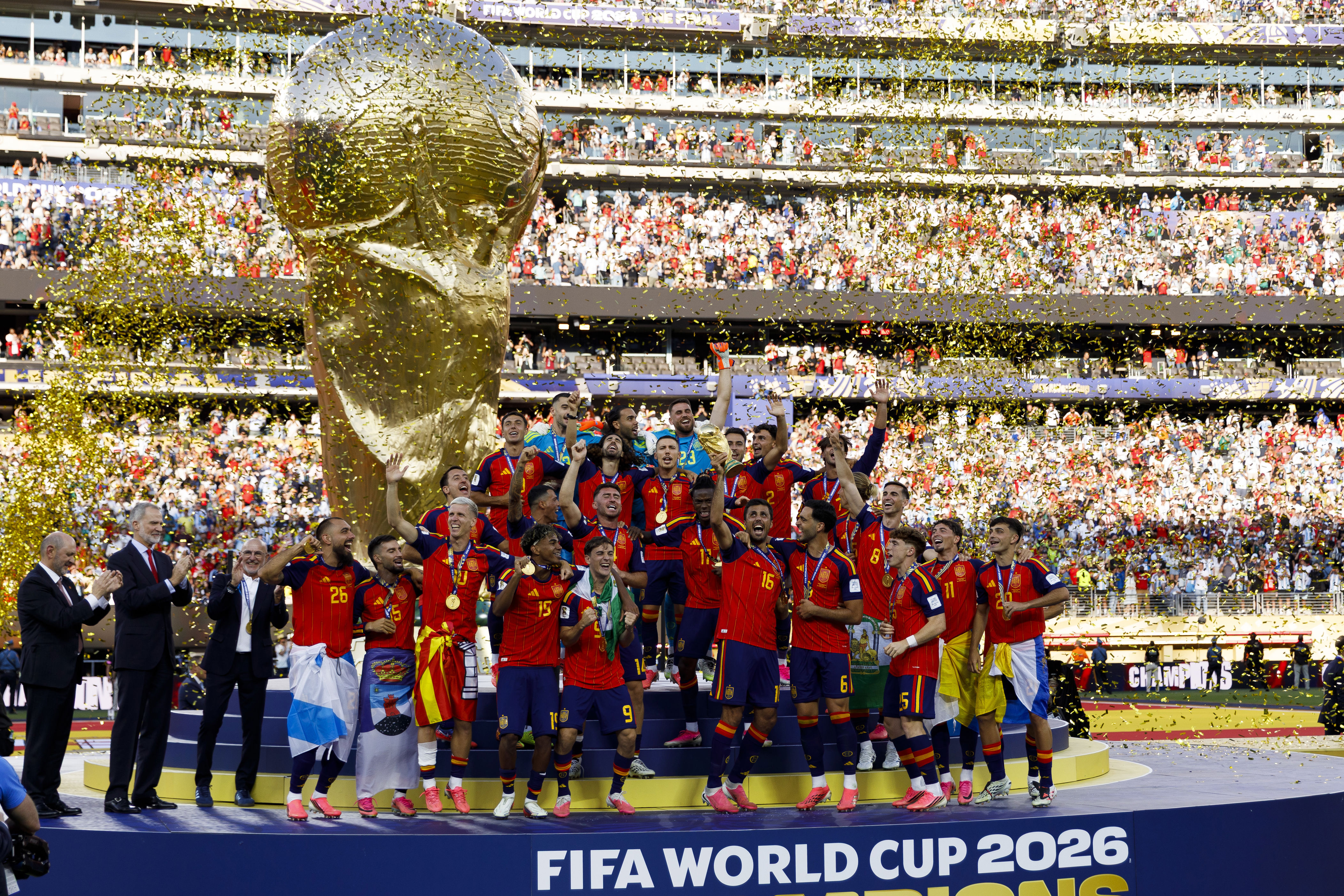 Nearly 39 million people watched Spain's win over Argentina in the World Cup final, setting US record
