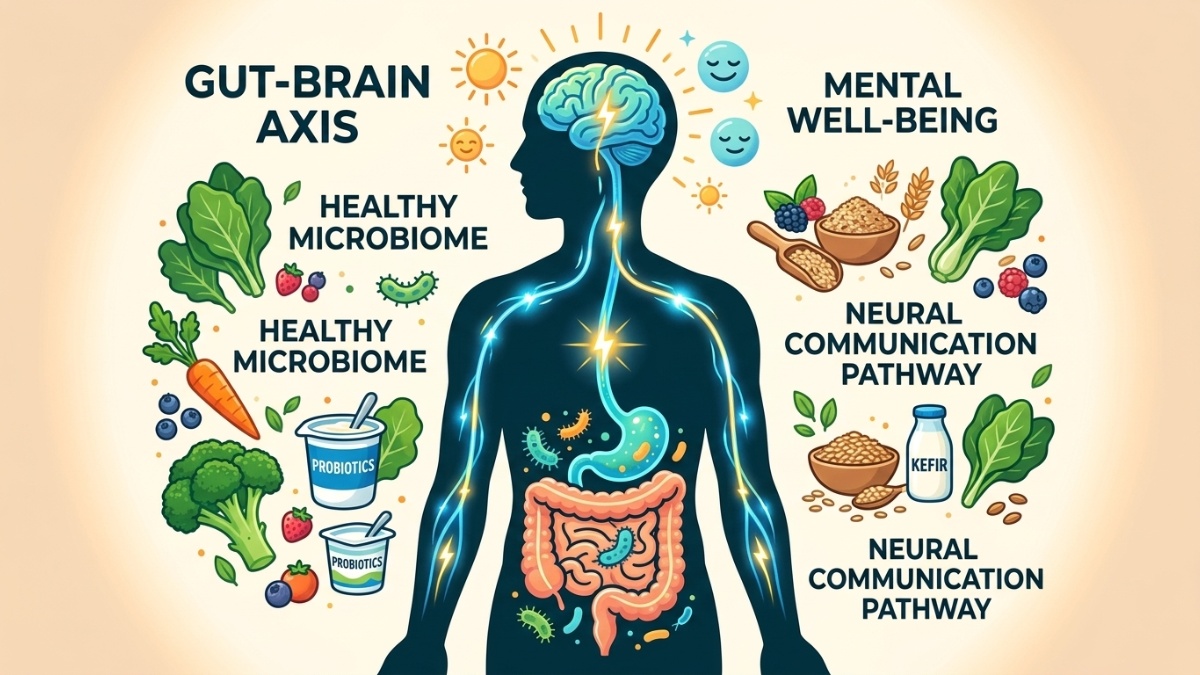 The gut-brain axis: Unlocking the secret link between digestion, mood, and energy