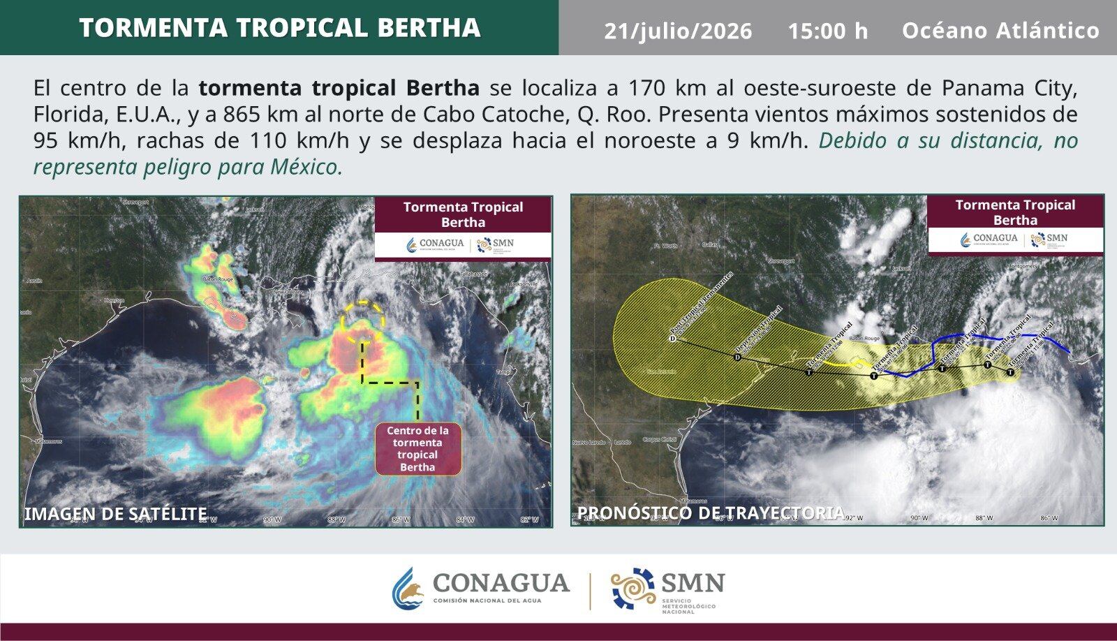 Se viene la tormenta tropical