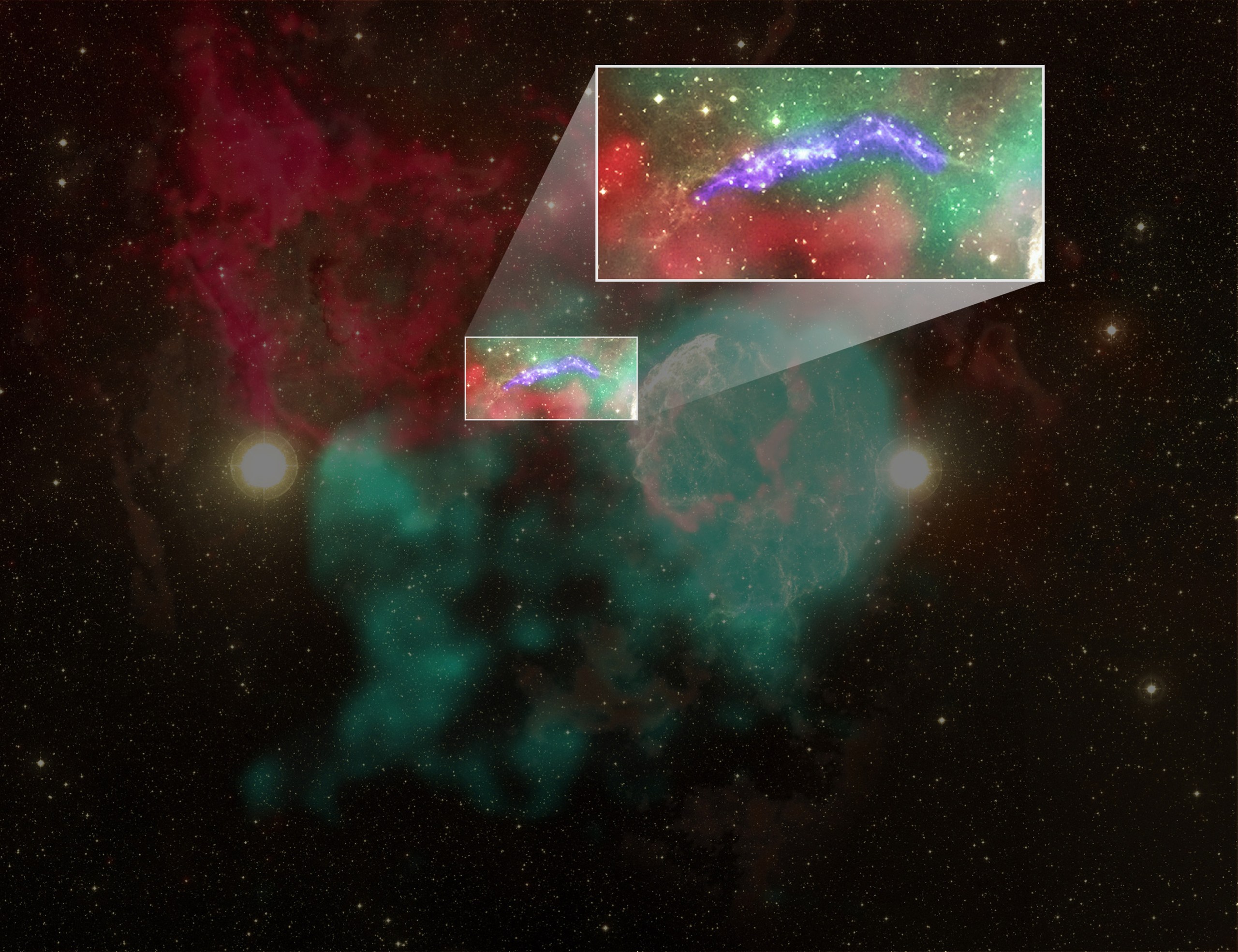 Is this the first known binary system to produce two supernova remnants?