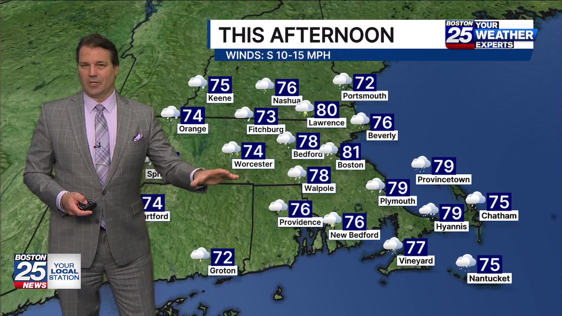 Stormy turn Tuesday and Wednesday